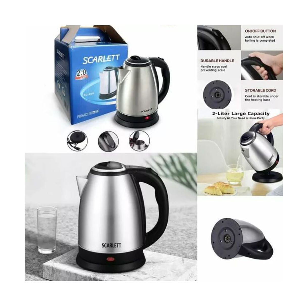 Jarra Hervidora Eléctrica De Agua