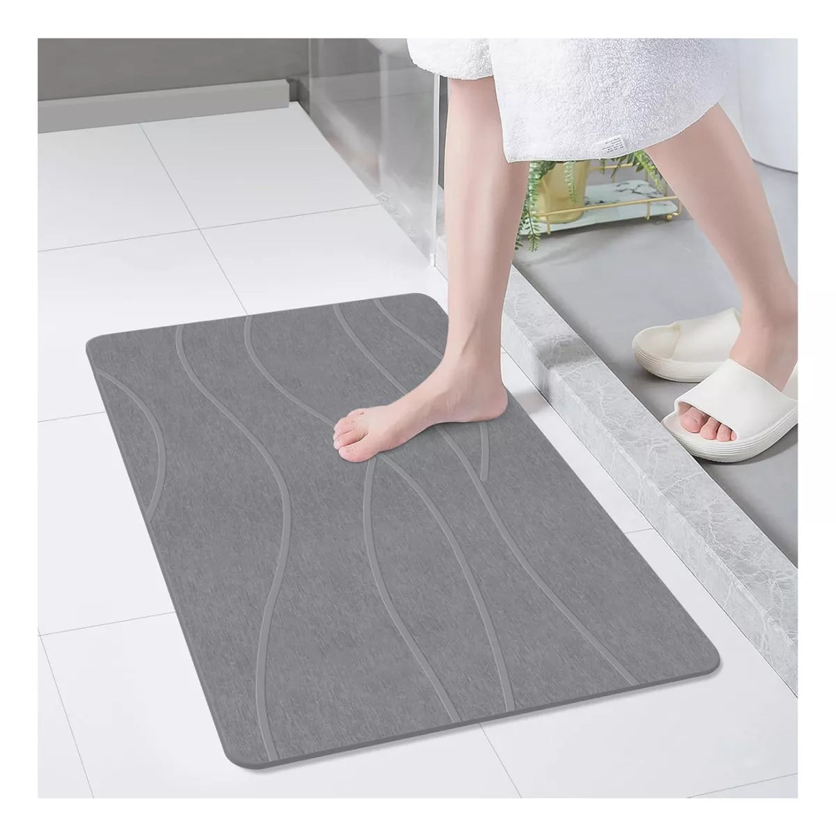 Tapete Piedra Ultra Absorbente