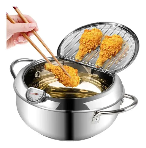 Olla Para Freír Con Control De Temperatura