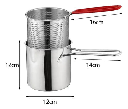 Olla Freidora Con Cesta 1.2 Lt